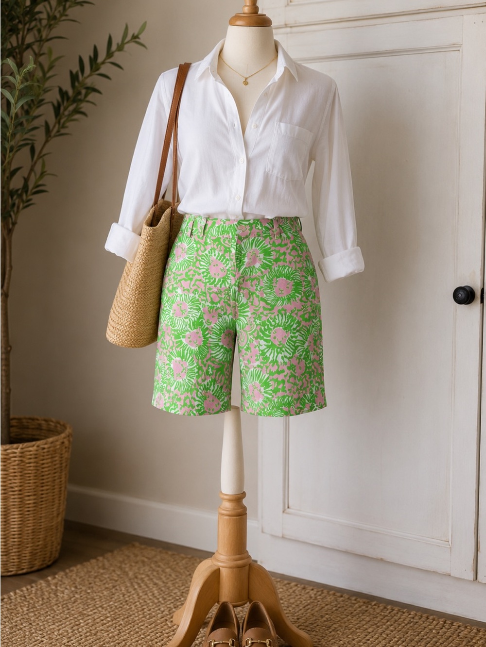 Lilly Pulitzer Mid-Rise Women's Bermuda Shorts